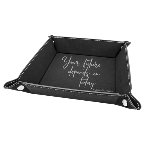 Leatherette Coin tray/valet